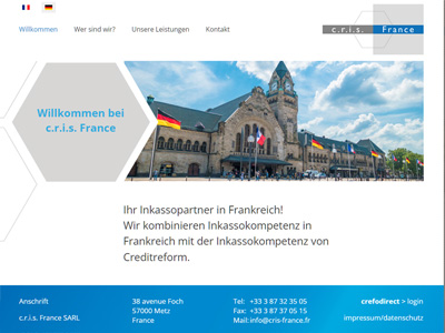 Cris-France (Creditreform Metz, Frankreich)
